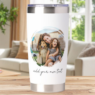 Create Your Own 2 Photo Insulated Tumbler