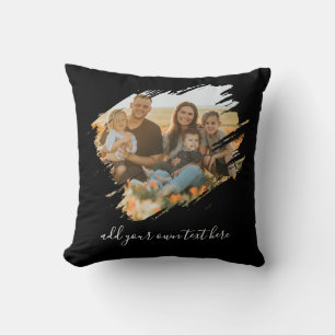 Create Your Own 2 Photo Throw Pillow