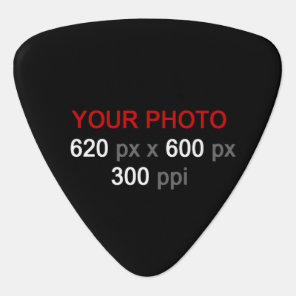 Create Your Own 2 Photos Custom Guitar Pick