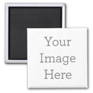 Create Your Own 2'' Square Magnet at Zazzle