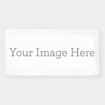 Create Your Own 2' x 1' Vinyl Banner