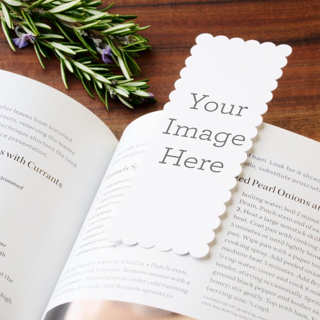 Custom 2" x 5.6", Corner Style: Scalloped, Finish: Soft Touch Premium Silk Coating (Book)