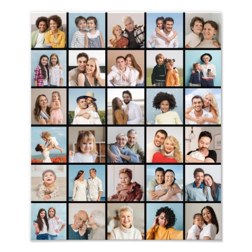 Create Your Own 30 Photo Collage Photo Enlargement