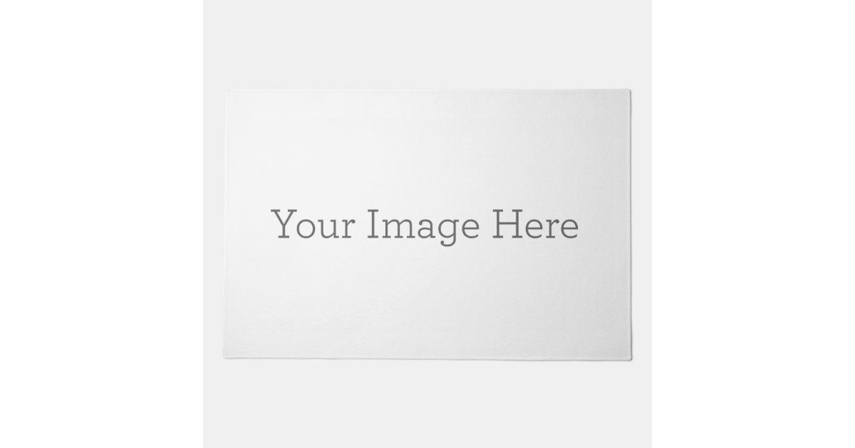 Create Your Own 30" x 45" Door Mat Zazzle