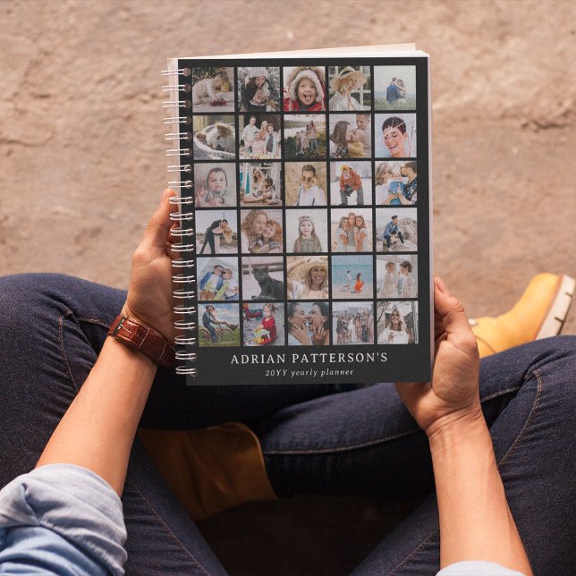 Create your own 30 x Photo collage Yearly Planner (Creator Uploaded)