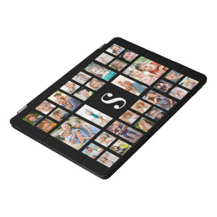 Create Your Own 32 Family Photo Collage iPad Pro Cover