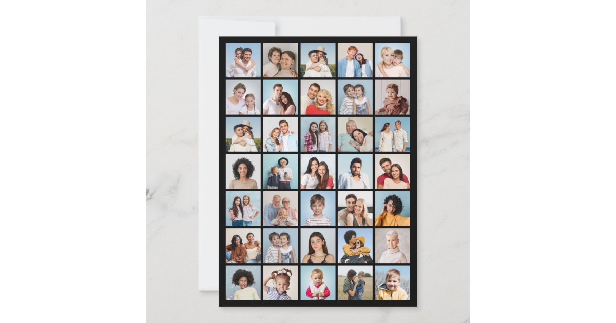 Create Your Own 35 Photo Collage | Zazzle