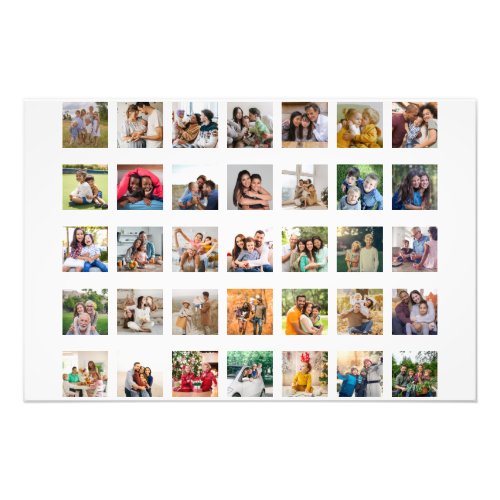 Create Your Own 35 Photo Collage