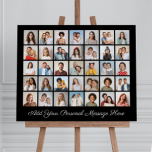 Create Your Own 35 Photo Collage Add Your Greeting Foam Board