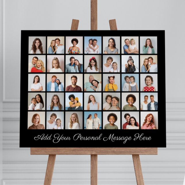 Create Your Own 35 Photo Collage Add Your Greeting Foam Board (35 Photo Collage Add Your Own Greeting Foam Board)