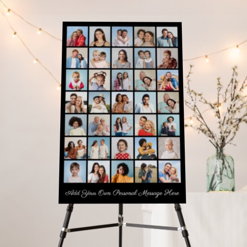 Create Your Own 35 Photo Collage Add Your Greeting Foam Board