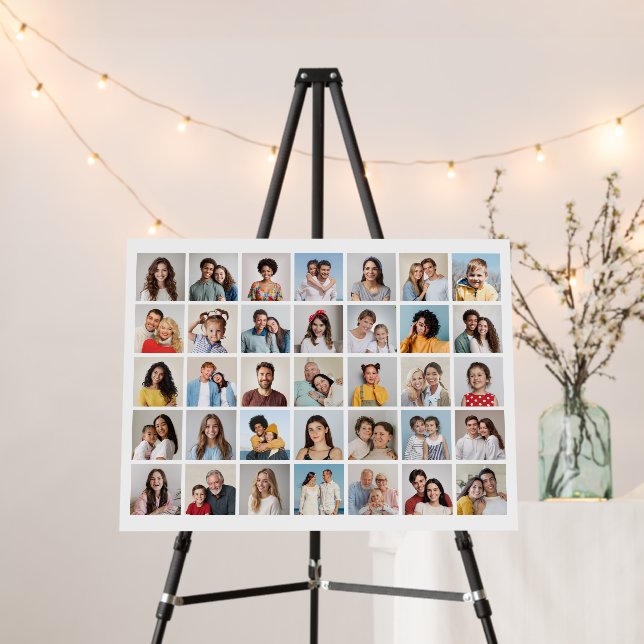Create Your Own 35 Photo Collage Foam Board (In Situ (Stand))