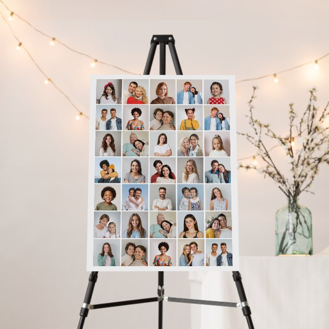 Create Your Own 35 Photo Collage Foam Board (In Situ (Stand))