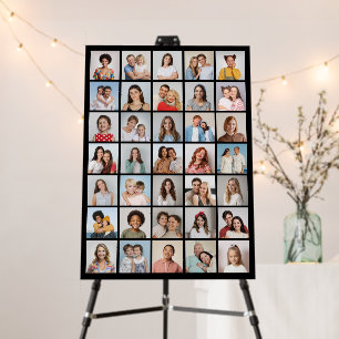 Create Your Own 35 Photo Collage  Foam Board