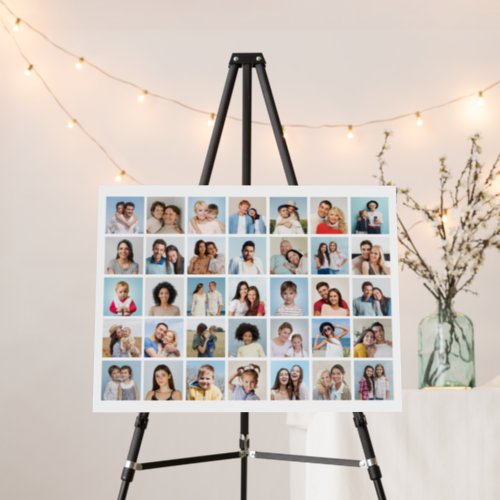 Create Your Own 35 Photo Collage Foam Board