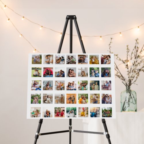 Create Your Own 35 Photo Collage Foam Board