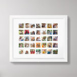 Create Your Own 35 Photo Collage Framed Art<br><div class="desc">Craft a personalized masterpiece with our "Create Your Own 35 Photos Collage." This unique and customizable gift idea allows you to curate a collage of cherished memories, transforming them into a heartfelt and visually stunning composition. Whether it's for birthdays, anniversaries, or any special occasion, this collage captures the essence of...</div>