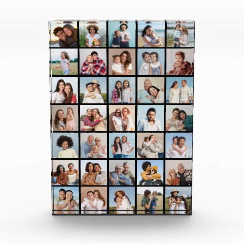 Create Your Own 35 Photo Collage Photo Block