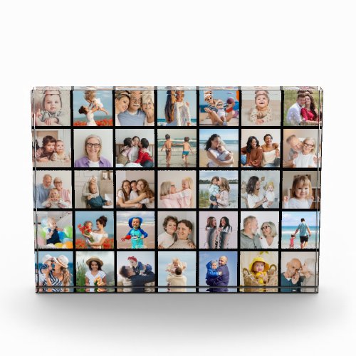 Create Your Own 35 Photo Collage Photo Block