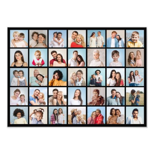 Create Your Own 35 Photo Collage Photo Enlargement