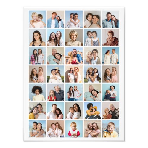Create Your Own 35 Photo Collage Photo Enlargement
