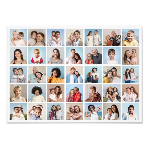 Create Your Own 35 Photo Collage Photo Enlargement