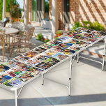 Create your Own 36 Photo Collage Beer Pong Table<br><div class="desc">Create your own Beer Pong Table with 36 of your favorite pictures from your best boys night out, special celebration, staff or regulars, for example. The template is set up for you to add 36 photographs, nine to each section of the folding table. Square instagram images will work great but...</div>