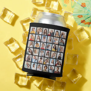 Create Your Own 36 Photo Collage Can Cooler