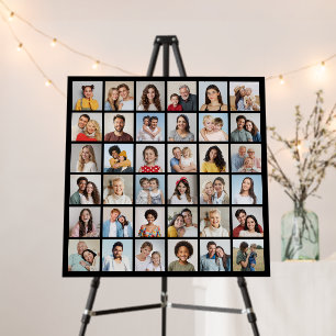 Create Your Own 36 Photo Collage Foam Board