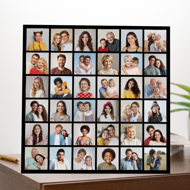 Create Your Own 36 Photo Collage Foam Board (In Situ (Office))