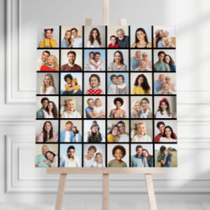 Create Your Own 36 Photo Collage Foam Board
