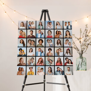 Create Your Own 36 Photo Collage Foam Board