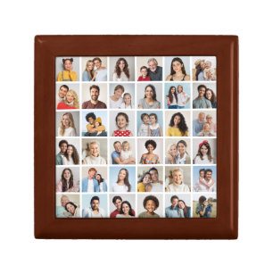 Create Your Own 36 Photo Collage Gift Box