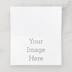 Create Your Own 3.5"x2" Semi-Gloss Tent Fold Card