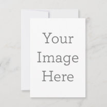 Create Your Own 3.5"x5" Matte Card With Envelope