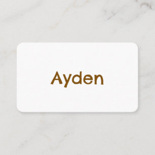Create Your Own 3.5" x 2.0" Rounded Matte Card