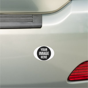 Create Your Own 3.5" x 2.5" Oval Car Magnet