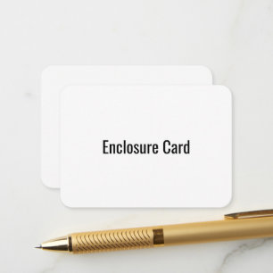 Create Your Own 3.5" x 2.5" Rounded Enclosure Card