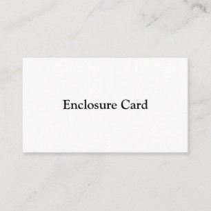 Create Your Own 3.5" x 2" Enclosure Card