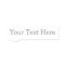 Create Your Own 3.75" x 1.25" Shaped Name Tag