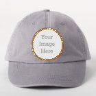 Create Your Own 3" Circle White Iron-On Patch