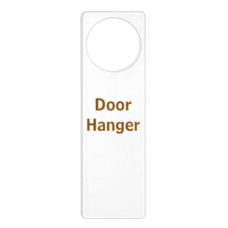 Create Your Own 3"l x 9.5"w x 1/8"h Door Hanger