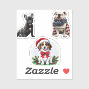 Create Your Own 3 Photo Collage Custom Sticker