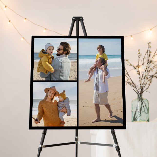 Create Your Own 3 Photo Collage Foam Board (In Situ (Stand))