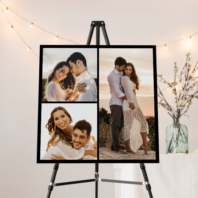 Create Your Own 3 Photo Collage Foam Board (In Situ (Stand))