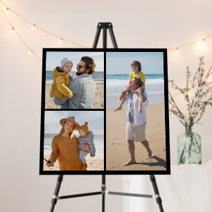 Create Your Own 3 Photo Collage Foam Board