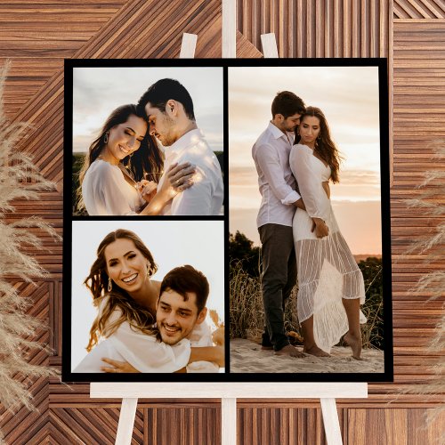 Create Your Own 3 Photo Collage Foam Board
