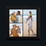 Create Your Own 3 Photo Collage Gift Box<br><div class="desc">Create your own 3 Photo Collage for Christmas, Birthdays, Weddings, Anniversaries, Graduations, Father's Day, Mother's Day or any other Special Occasion, with our easy-to-use design tool. Add your favorite photos of friends, family, vacations, hobbies and pets and you'll have a stunning, one-of-a-kind photo collage. Our custom photo collage is perfect...</div>