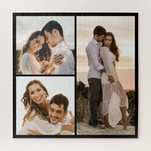 Create Your Own 3 Photo Collage Jigsaw Puzzle