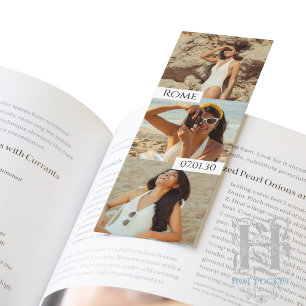 Create Your Own 3 Photo Collage Personalized Bookmarks